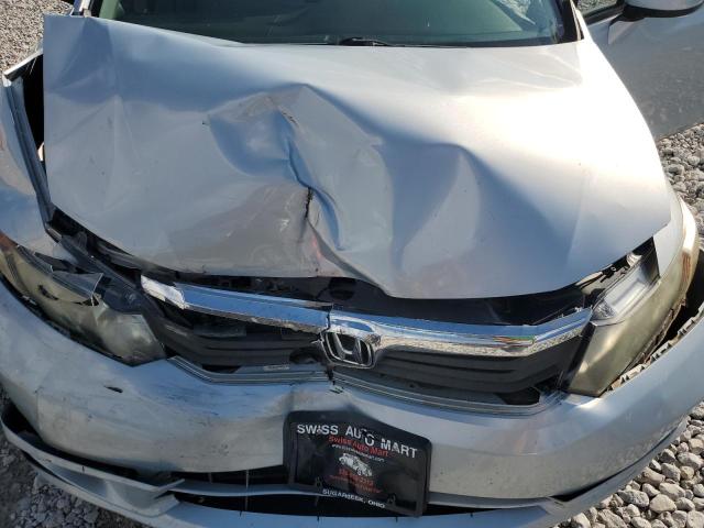 19XFB2F89CE002600 - 2012 HONDA CIVIC EX BLUE photo 11