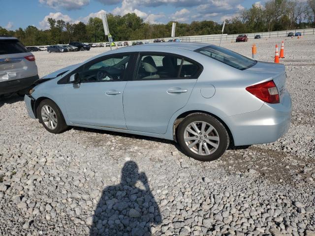 19XFB2F89CE002600 - 2012 HONDA CIVIC EX BLUE photo 2