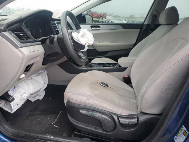 5NPE24AF3JH620226 - 2018 HYUNDAI SONATA SE ლურჯი ფოტო 7