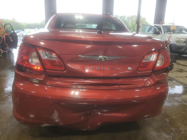 1C3LC55R18N125097 - 2008 CHRYSLER SEBRING TOURING 勃艮第红 照片 6