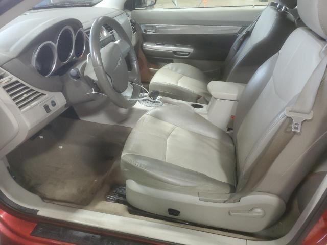 1C3LC55R18N125097 - 2008 CHRYSLER SEBRING TOURING 勃艮第红 照片 7