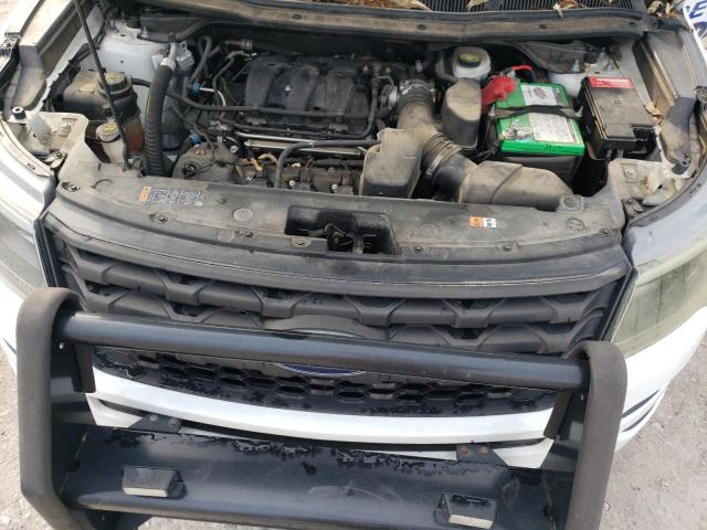 1FM5K8AR6GGA86584 - 2016 FORD EXPLORER POLICE INTERCEPTOR Белый фото 12