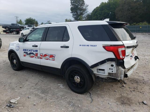 1FM5K8AR6GGA86584 - 2016 FORD EXPLORER POLICE INTERCEPTOR Белый фото 2