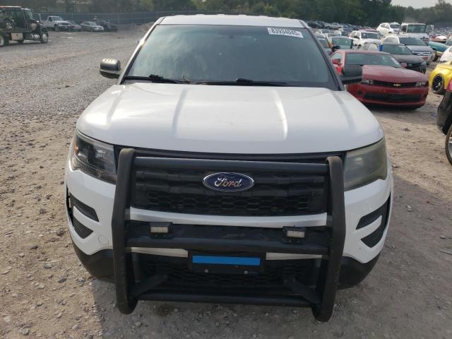 1FM5K8AR6GGA86584 - 2016 FORD EXPLORER POLICE INTERCEPTOR Белый фото 5
