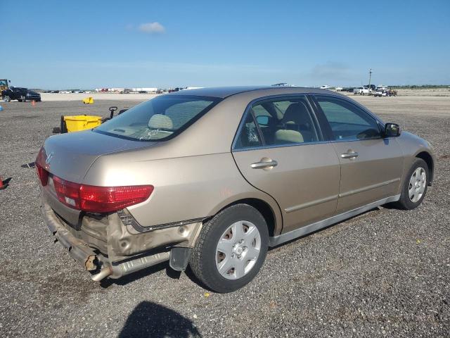 1HGCM56415A163753 - 2005 HONDA ACCORD LX ბეჟი ფოტო 3