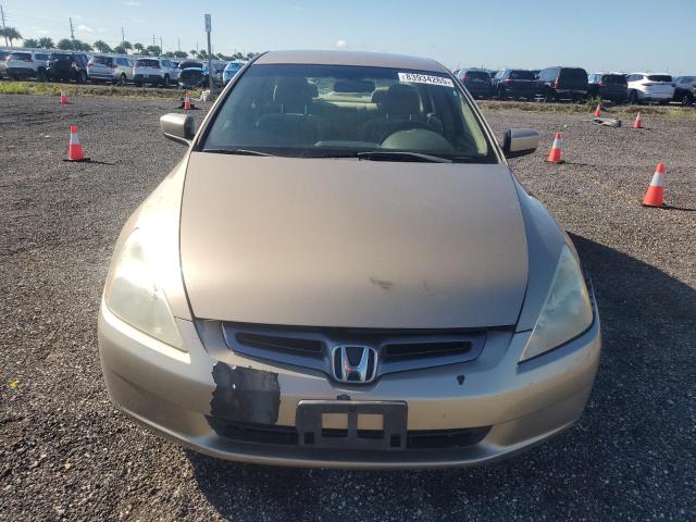 1HGCM56415A163753 - 2005 HONDA ACCORD LX ბეჟი ფოტო 5