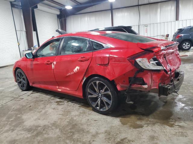 2HGFC2F84MH507416 - 2021 HONDA CIVIC SPORT RED photo 2