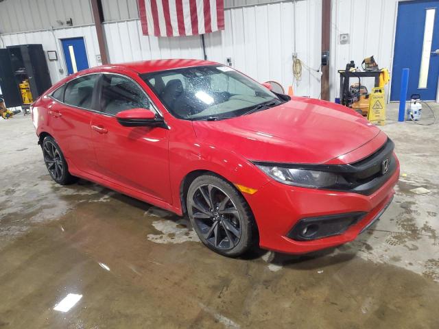 2HGFC2F84MH507416 - 2021 HONDA CIVIC SPORT RED photo 4