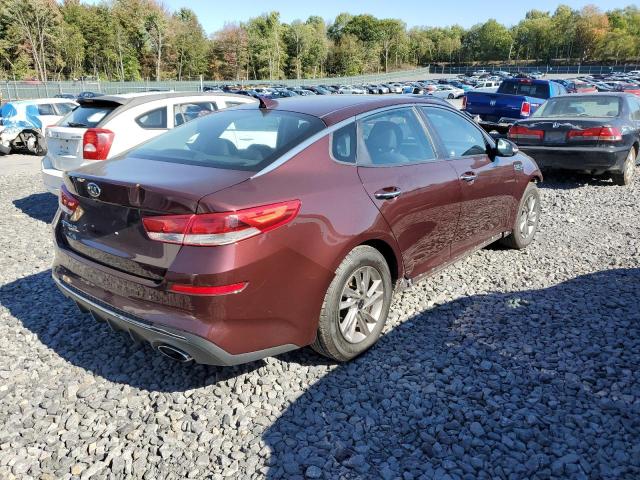 5XXGT4L37LG437791 - 2020 KIA OPTIMA LX BURGUNDY photo 3