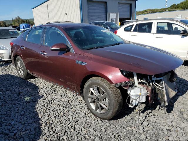 5XXGT4L37LG437791 - 2020 KIA OPTIMA LX BURGUNDY photo 4