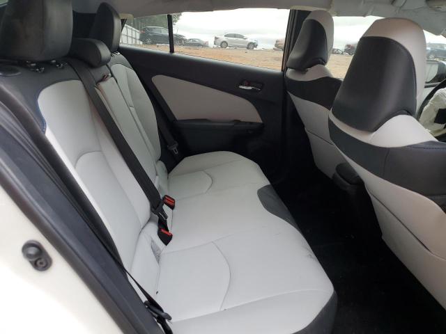 JTDKARFU0G3016986 - 2016 TOYOTA PRIUS WHITE photo 10