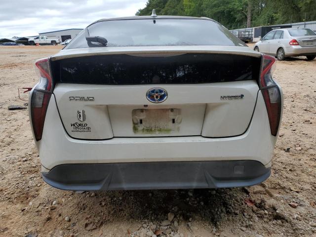 JTDKARFU0G3016986 - 2016 TOYOTA PRIUS WHITE photo 6