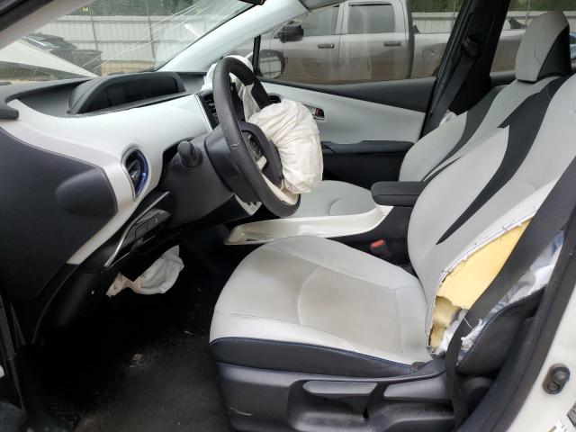 JTDKARFU0G3016986 - 2016 TOYOTA PRIUS WHITE photo 7