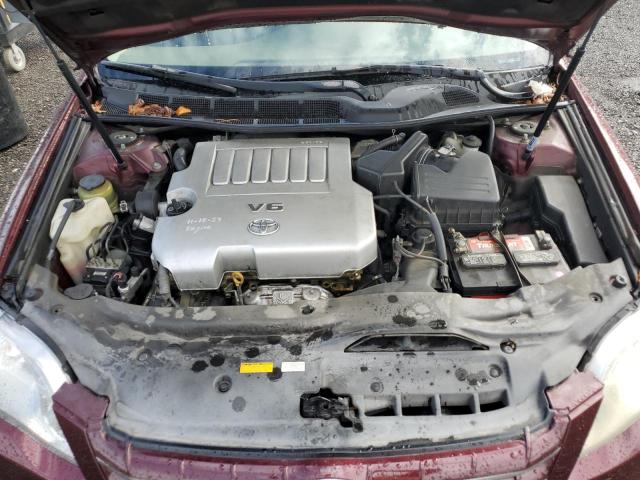 4T1BK36B47U232693 - 2007 TOYOTA AVALON XL MAROON photo 11