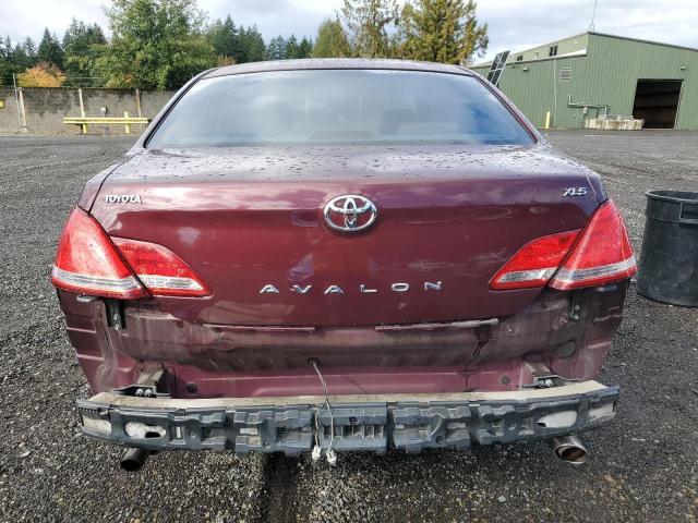 4T1BK36B47U232693 - 2007 TOYOTA AVALON XL MAROON photo 6