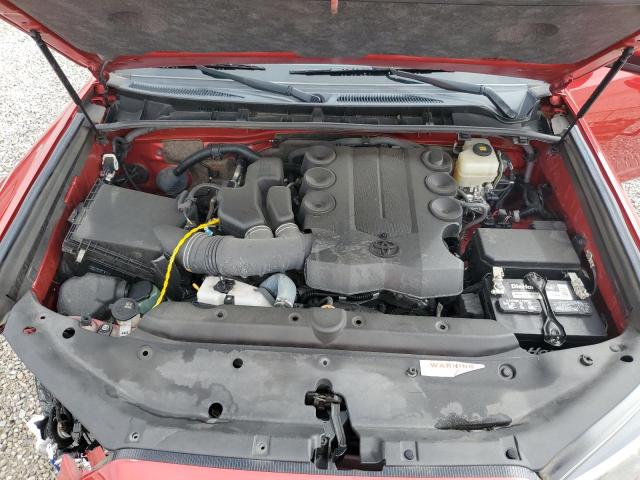 JTEBU5JRXK5708555 - 2019 TOYOTA 4RUNNER SR5/SR5 PREMIUM Կարմիր լուսանկար 12