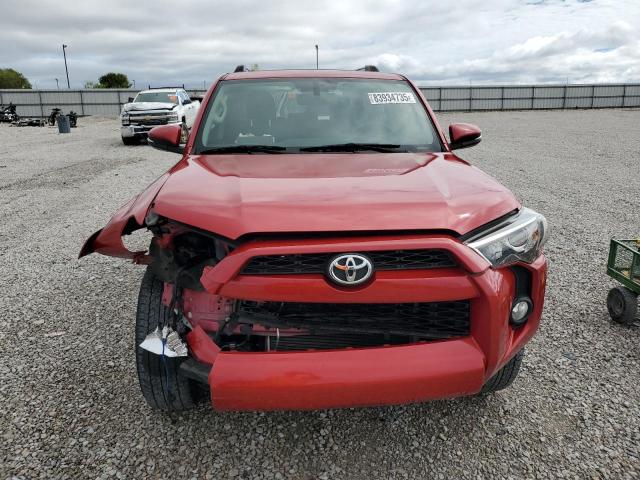 JTEBU5JRXK5708555 - 2019 TOYOTA 4RUNNER SR5/SR5 PREMIUM Կարմիր լուսանկար 5
