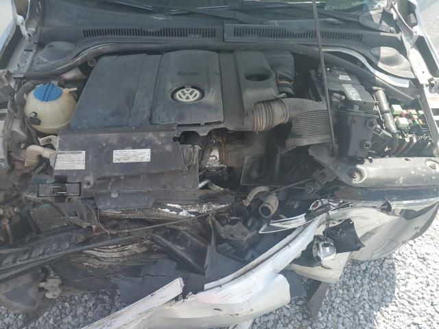 3VWDP7AJ1DM356423 - 2013 VOLKSWAGEN JETTA SE ვერცხლისფერი ფოტო 11