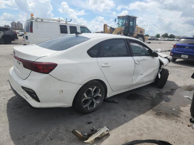 3KPF24AD9KE009481 - 2019 KIA FORTE FE WHITE photo 3