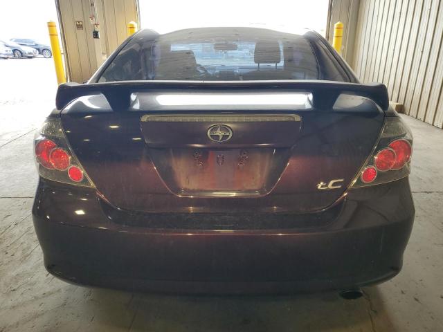 JTKDE167680253812 - 2008 TOYOTA SCION TC PURPLE photo 6