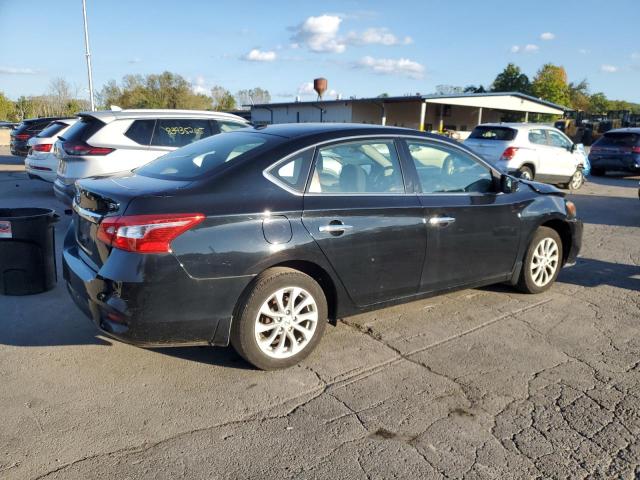 3N1AB7AP4KY389675 - 2019 NISSAN SENTRA S أسود صورة 3