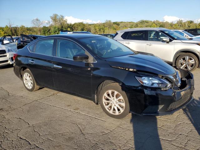 3N1AB7AP4KY389675 - 2019 NISSAN SENTRA S أسود صورة 4