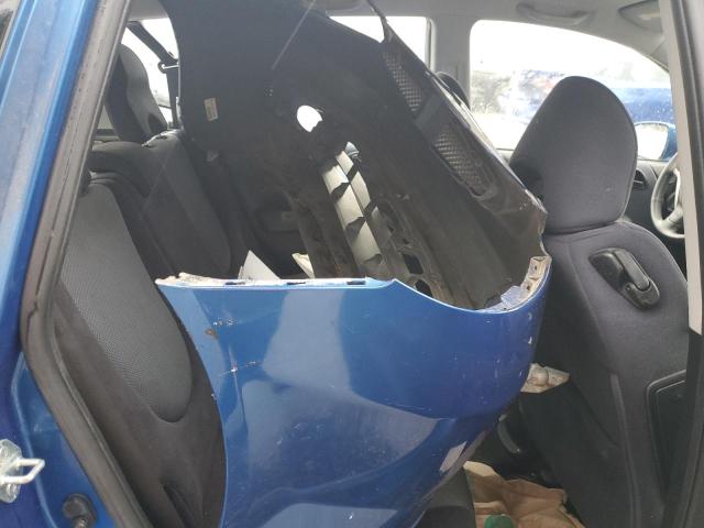 JHMGD38657S050936 - 2007 HONDA FIT S BLUE photo 11