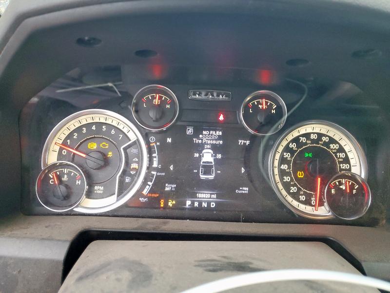 1C6RR6LT2HS533013 - 2017 RAM 1500 SLT BURGUNDY photo 9