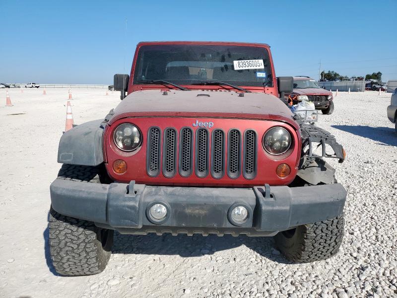 1C4AJWAG4DL542450 - 2013 JEEP WRANGLER SPORT Rot Foto 5