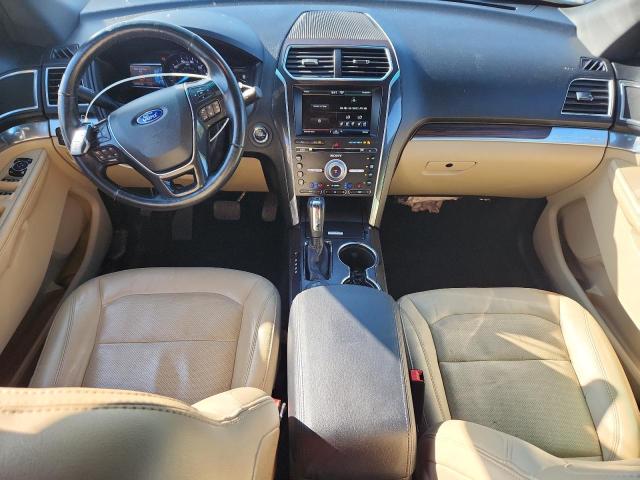 1FM5K8F86GGC98868 - 2016 FORD EXPLORER LIMITED WHITE photo 8