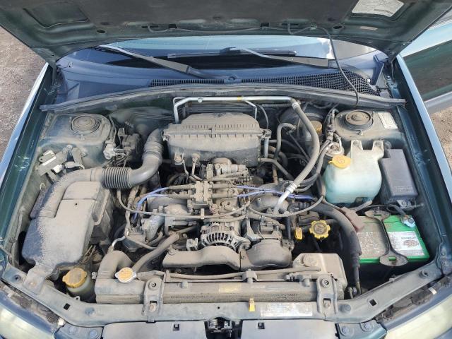 JF1SG63693H749284 - 2003 SUBARU FORESTER 2.5X Yaşıl foto 11