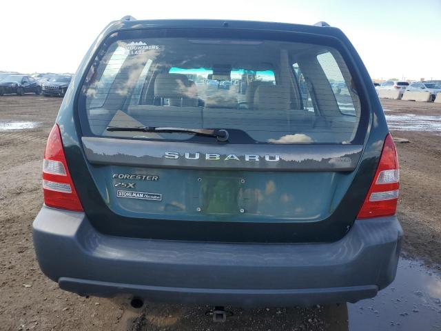 JF1SG63693H749284 - 2003 SUBARU FORESTER 2.5X Yaşıl foto 6
