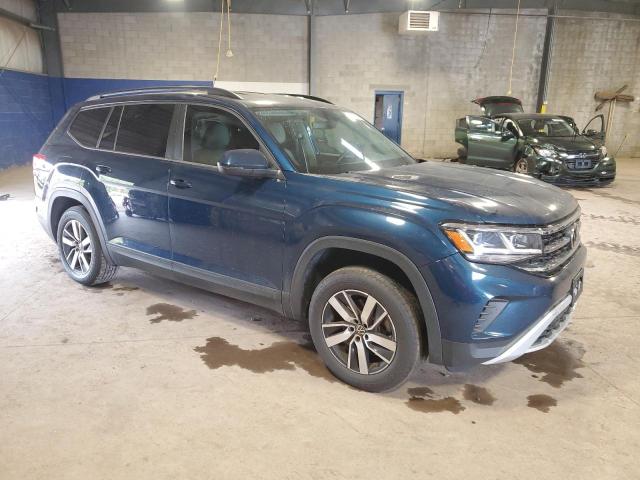 1V2DP2CA8NC520870 - 2022 VOLKSWAGEN ATLAS SE Синій фото 4