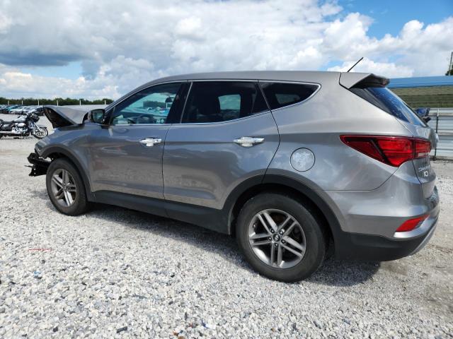 5XYZTDLBXJG553205 - 2018 HYUNDAI SANTA FE S ნაცრისფერი ფოტო 2