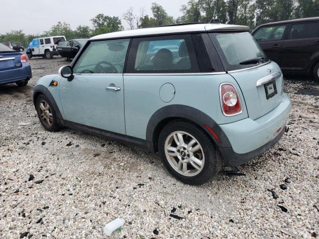 WMWSU3C57DT685296 - 2013 MINI COOPER BLUE photo 2