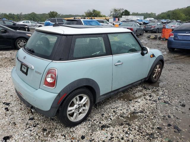WMWSU3C57DT685296 - 2013 MINI COOPER BLUE photo 3
