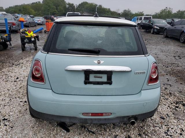 WMWSU3C57DT685296 - 2013 MINI COOPER BLUE photo 6