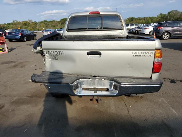 5TEHN72N92Z027755 - 2002 TOYOTA TACOMA DOUBLE CAB 灰色 照片 6
