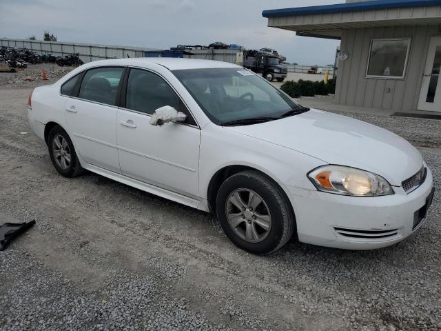 2G1WA5E38C1170177 - 2012 CHEVROLET IMPALA LS Weiß Foto 4