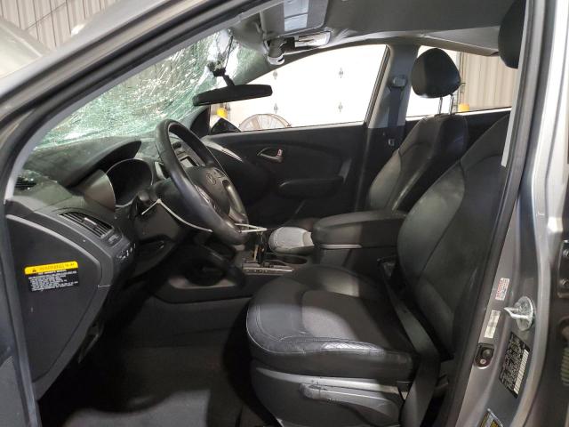 KM8JUCAC0AU093336 - 2010 HYUNDAI TUCSON GLS SILVER photo 7