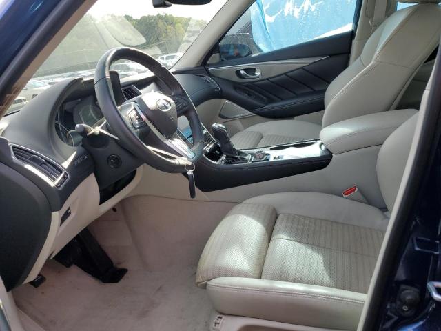JN1EV7AR9JM434430 - 2018 INFINITI Q50 LUXE BLUE photo 7