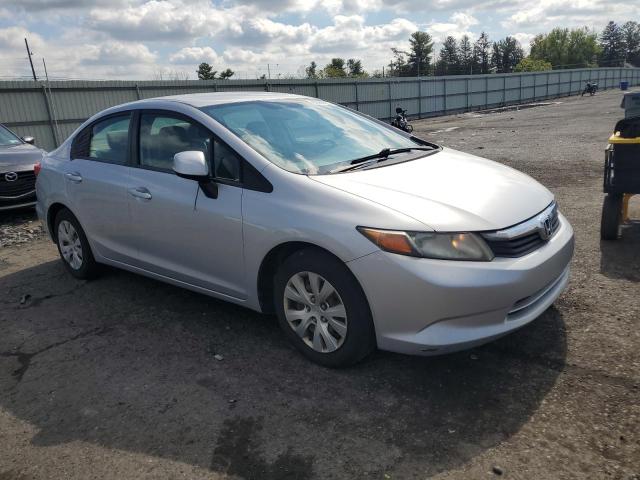 19XFB2F57CE338056 - 2012 HONDA CIVIC LX Argent photo 4