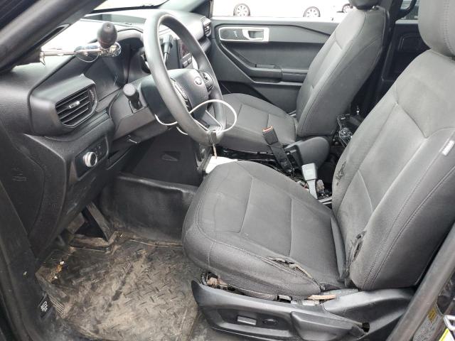 1FM5K8AB1PGA63121 - 2023 FORD EXPLORER POLICE INTERCEPTOR BLACK photo 7