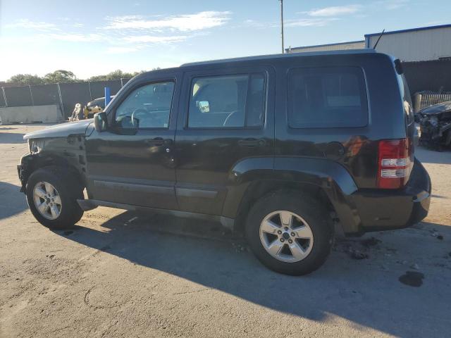 1C4PJLAK8CW122099 - 2012 JEEP LIBERTY SPORT BLACK photo 2