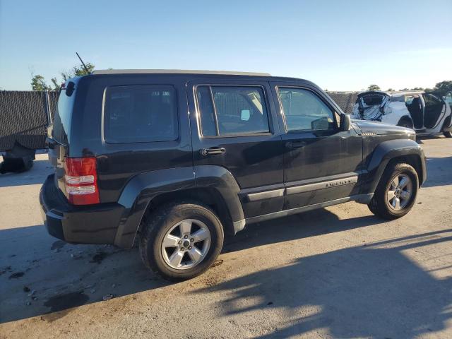 1C4PJLAK8CW122099 - 2012 JEEP LIBERTY SPORT BLACK photo 3