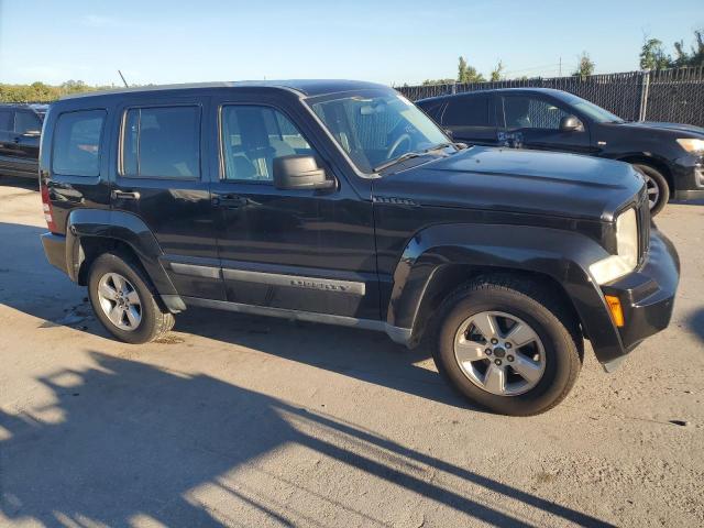 1C4PJLAK8CW122099 - 2012 JEEP LIBERTY SPORT BLACK photo 4