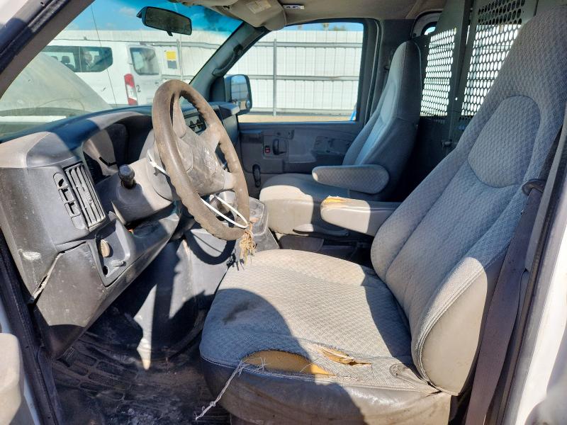 1GCFG15X751242481 - 2005 CHEVROLET EXPRESS G1500 WHITE photo 7