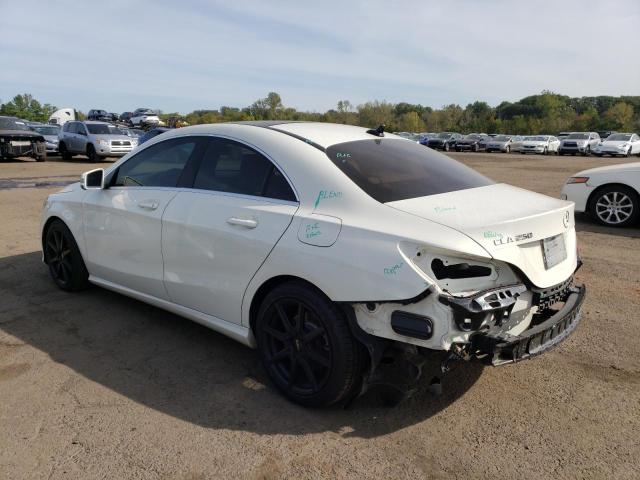 WDDSJ4GB5HN400113 - 2017 MERCEDES-BENZ CLA 250 4MATIC WHITE photo 2