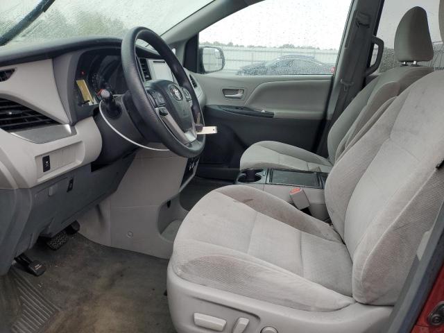 5TDJK3DC5FS101755 - 2015 TOYOTA SIENNA LE BURGUNDY photo 7