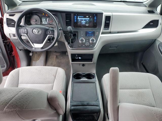 5TDJK3DC5FS101755 - 2015 TOYOTA SIENNA LE BURGUNDY photo 8